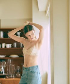 une nana cool 【リニューアル】364ブラ レース ノンワイヤーブラ