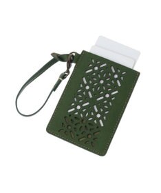 genten ダイヤカットワーク　パスケース