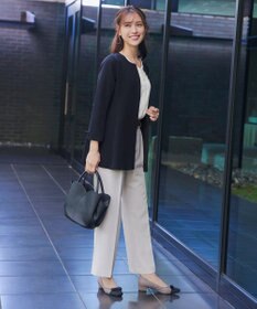 Tiaclasse バックフレアロングジャケット