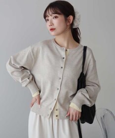 earth music&ecology 【一部予約】カラーコンビニットカーディガン