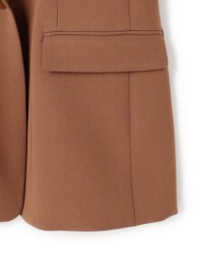 BEIGE， 【VERY NaVY掲載】GYPSUM / シルキータッチ ショールカラージャケット