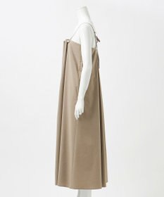 23区 L 【GOLD LABEL】クリスピーリネンストレッチ キャミソールワンピース