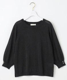 ANY SIS 【洗える】ラメ プルオーバー