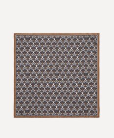 LIBERTY. アイフィス ストライプ 45x45 シルクスカーフ