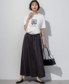 23区 シルキータッチ カットソー スカート
