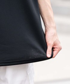 WEGO 【２点セット/ユニセックス着用ITEM/吸水速乾】アクセ付きメッシュロゴT（SS）