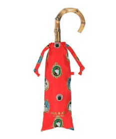 MOONBAT ポール & ジョー (PAUL & JOE ACCESSOIRES) 折りたたみ傘 キャッツ カメオ UV