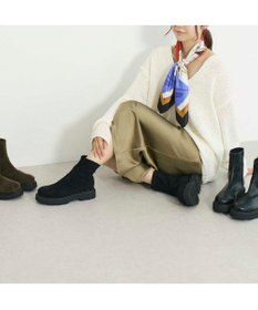 MODE ET JACOMO <carino>【レイン対応】厚底ショートブーツ