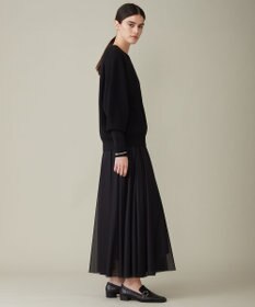 ICB 【洗える】ハイゲージチュール スカート