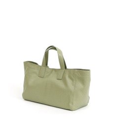 UNBILLION カシュカシュ cachecache / メッシュエンボス横長ショッパートート