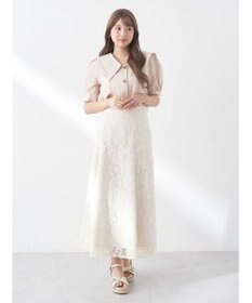 earth music&ecology レーススカート