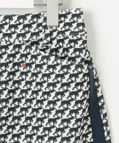 23区GOLF 【WOMEN】【ストレッチ】ハンタードッグ柄 スカート