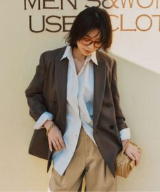 UNFILO 【WEB限定カラー】コットン オーバーシャツ