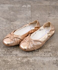 nouvelleRobe Oū 【本革・高反発】Square スクエアトゥ メッシュモチーフパンプス