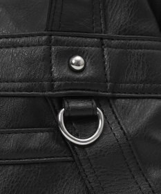 WEGO PUボストンバッグ