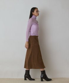 GRACE CONTINENTAL シアーリブニットトップ