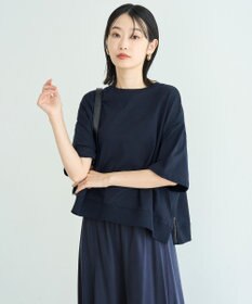 UNFILO ライトウェイト サイドZIPスウェット