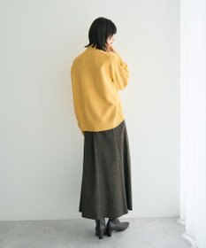 YECCA VECCA ワイドリブニット