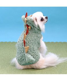 PET PARADISE ペットパラダイス パーカー 《恐竜 なりきり》 小型犬