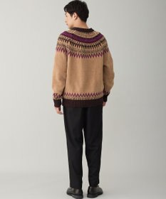 UNFILO MENS ライトモール ノルディックニット