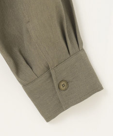 自由区 【洗える】ドビーオックスストレッチシャツ アウター