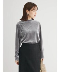 Green Parks ・ＳＵＧＡＲ　ＳＰＯＯＮ　ベロアストライプハイネック