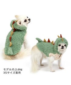 PET PARADISE ペットパラダイス パーカー 《恐竜 なりきり》 小型犬