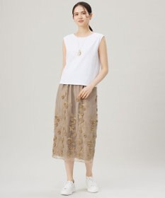 自由区 スーピマスムース タンクトップ