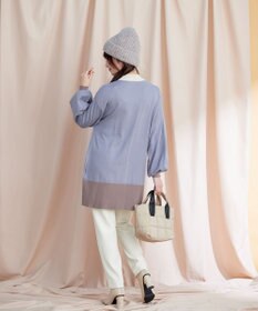 Tiaclasse 【洗える】裏ベロアジョーゼットジョグパンツ