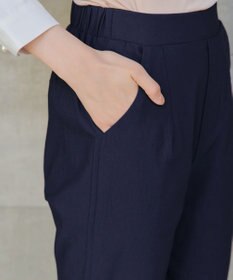 Tiaclasse L 【洗える】ストレッチサイドラインパンツ