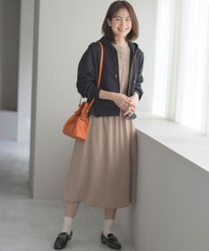 組曲 S 【WEB限定】ドットフロッキー ワンピース