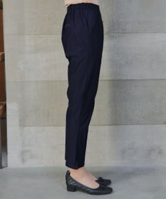 Tiaclasse L 【洗える】ストレッチサイドラインパンツ