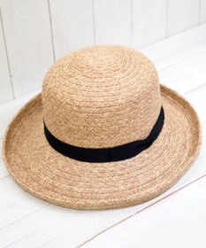 石田製帽 ラフィアブレードミックス セーラ 2WAY