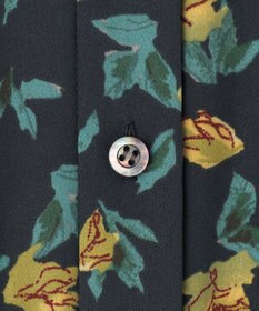 組曲 カッティングローズプリント ワンピース