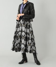 GRACE CONTINENTAL レースアップライダースジャケット