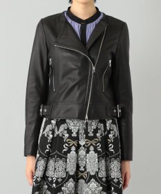 GRACE CONTINENTAL レースアップライダースジャケット