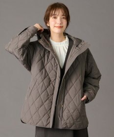 ANY 【洗濯機可/撥水】ダイヤキルトブルゾン