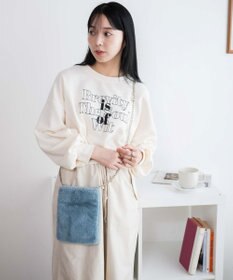 WEGO ファーチェーンミニショルダー