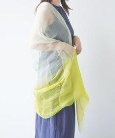 muto Ramie300 バーティカルグラデーション リネンストール