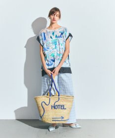 GRACE CONTINENTAL スカーフポンチョトップ