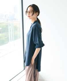 CRAFT STANDARD BOUTIQUE レーヨントロミサイドリボンチュニック