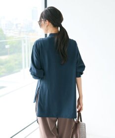 CRAFT STANDARD BOUTIQUE レーヨントロミサイドリボンチュニック