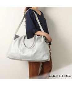 UNBILLION perche 姫路エアリーレザー2wayボストンバッグL