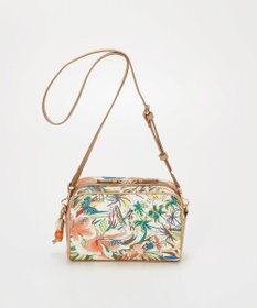 TOPKAPI 【TREASURE TOPKAPI】マイルドサテン スカーフ柄 ショルダーバッグ