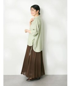 CRAFT STANDARD BOUTIQUE レーヨントロミサイドリボンチュニック