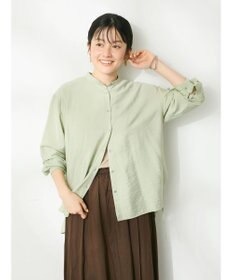 CRAFT STANDARD BOUTIQUE レーヨントロミサイドリボンチュニック