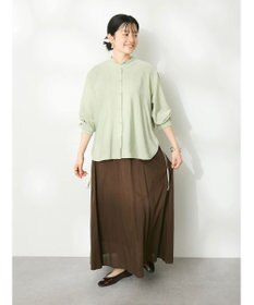 CRAFT STANDARD BOUTIQUE レーヨントロミサイドリボンチュニック