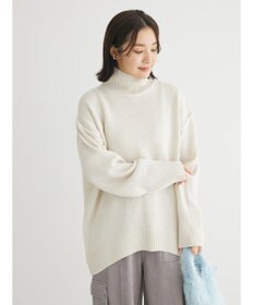 Green Parks ・Ｐｅｔｉｔ　Ｆｌｅｕｒ　タートルバックスリットニット
