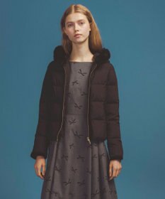 TOCCA 【八木アリサさん着用】【消臭】HEART SHOT ショートダウンコート ブラック系