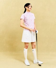 23区GOLF 【辻梨恵プロ着用】【WOMEN】ビッグロゴ モックネック